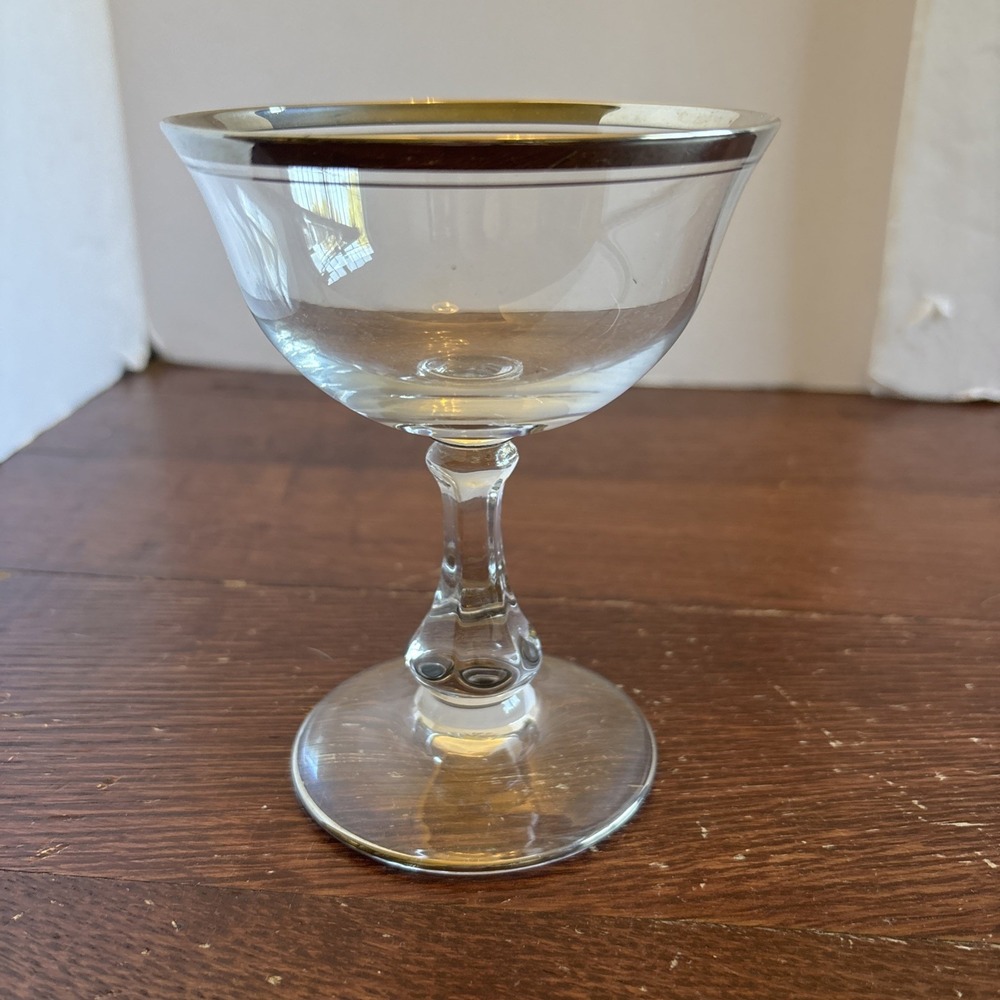 Glastonbury - Lotus Colonial‎ II  Champagne Sherbet Glass EUC Replacement